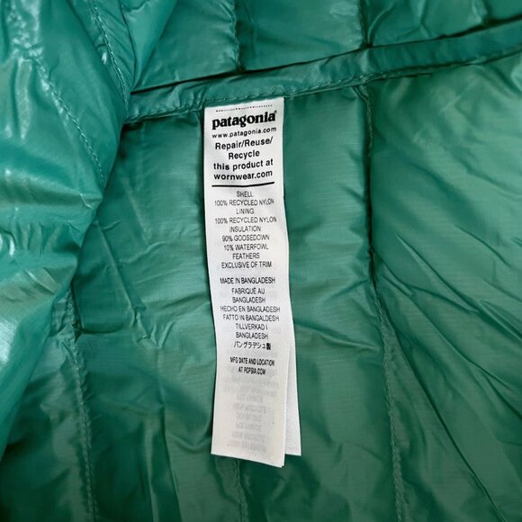 New $279 Patagonia Men's 2XL Down Sweater Puffer Jacket 84675 Gather Green - Picture 8 of 12